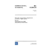 IEC 61280-2-8 Ed. 1.0 en:2003, Fibre optic communication subsystem test procedures - Digital systems - Part 2-8: Determination of low BER using Q-factor measurements
