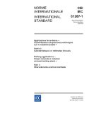 IEC 61287-1 Ed. 2.0 b:2005, Railway applications - Power convertors installed on board rolling stock - Part 1: Characteristics and test methods