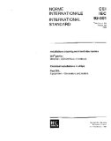 IEC 60092-301 Ed. 3.0 b:1980, Electrical installations in ships. Part 301: Equipment - Generators and motors