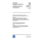 IEC 60401-3 Ed. 1.0 b:2003, Terms and nomenclature for cores made of magnetically soft ferrites - Part 3: Guidelines on the format of data appearing ... catalogues of transformer and inductor cores