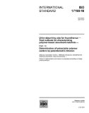 ISO 17190-10:2001, Urine-absorbing aids for incontinence - Test methods for characterizing polymer-based absorbent materials - Part 10: Determination ... polymer content by potentiometric titration