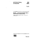 ISO 2554:1997, Plastics - Unsaturated polyester resins - Determination of hydroxyl value