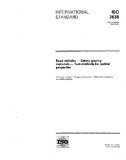 ISO 3538:1997, Road vehicles - Safety glazing materials - Test methods for optical properties