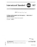 ISO 607:1980, Surface active agents and detergents -- Methods of sample division