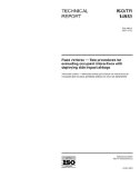 ISO/TR 14933:2001, Road vehicles - Test procedures for evaluating occupant interactions with deploying side impact airbags