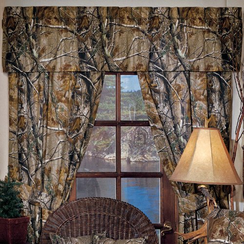 Book Cover Realtree All Purpose Lined Rod Pocket Drapes