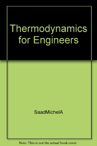 Thermodynamics for Engineers