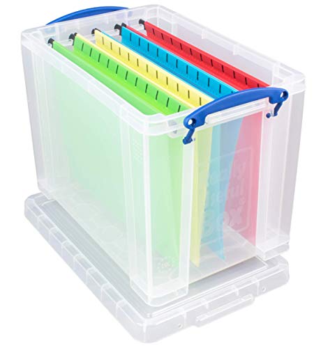 Book Cover Really Useful Box 19 Litre Clear