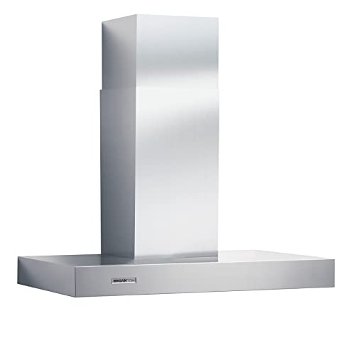 Broan-NuTone Elite Wall-Mounted Chimney Hood, Stainless Steel Hood with Internal Blower for Kitchen, 7.0 Sones, 370 CFM, 30"