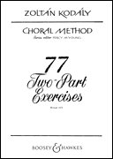 77 Two-part Exercises - Choral Method