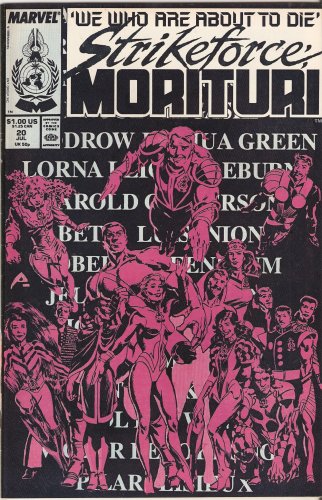 Strikeforce: Morituri #20 July 1988