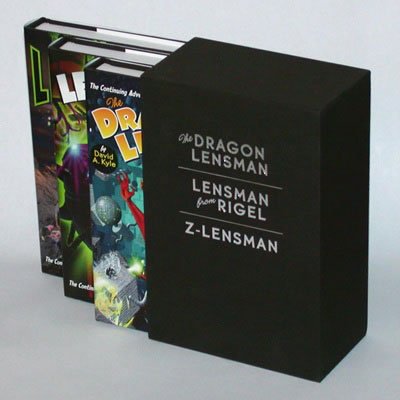 The Dragon Lensman, Lensman From Rigel, and Z-Lensman: Limited Edition Hardcover Set (Second Stage Lensman Trilogy, Volumes 1-3)