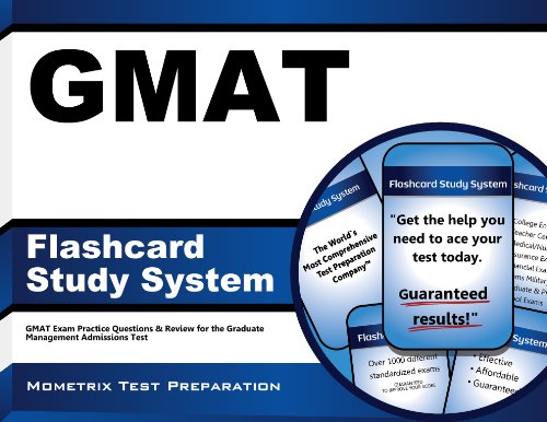 GMAT Flashcard Study System: GMAT Exam Practice Questions & Review for the Graduate Management Admissions Test