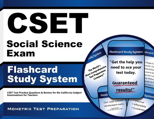 CSET Social Science Exam Flashcard Study System: CSET Test Practice Questions & Review for the California Subject Examinations for Teachers