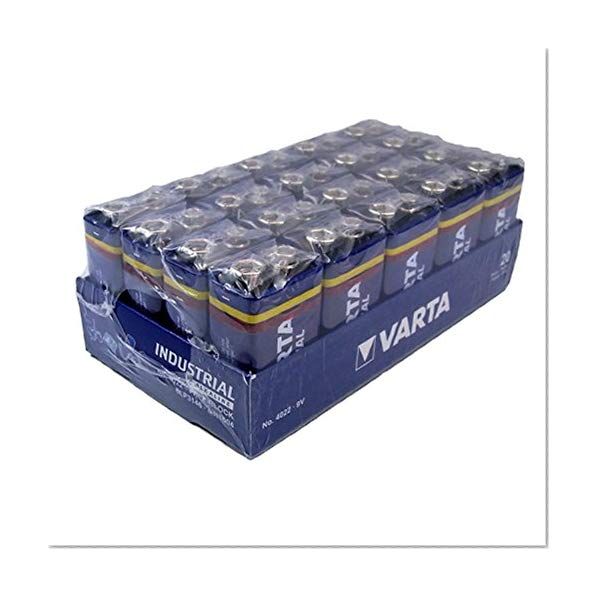 Varta 4022 Industrial Alkaline batterie Bloc LR61 (9V, 20-pack)