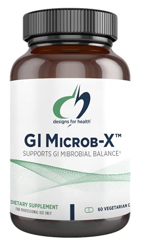Book Cover Designs for Health GI Microb-X - Botanical Gut Support, Cleanse + Detox Supplement with Tribulus, Berberine + Barberry Extract - Vegetarian + Non-GMO (60 Capsules)