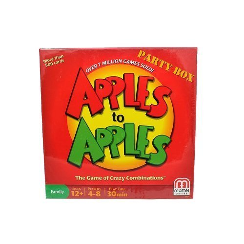 Book Cover Mattel Apples to Apples Party Box The Game of Crazy Combinations