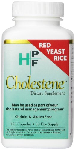 Book Cover HPF Cholestene Red Yeast Rice, 120 Capsules