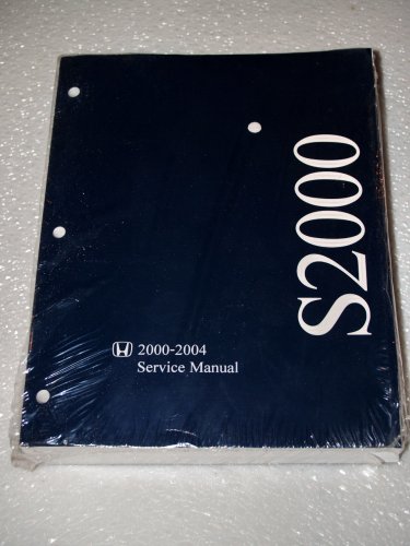 2000-2004 Honda S2000 Service Manual (Complete Volume)