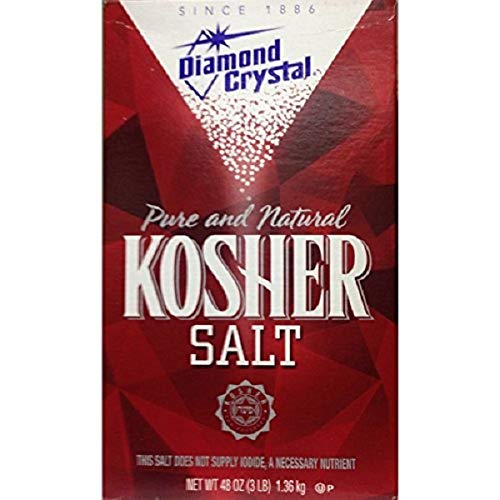 Book Cover Diamond Crystal Kosher Salt, 3 lbs