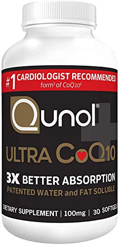Book Cover Ultra CoQ10, 100 mg, 30 Softgels - Qunol - UK Seller