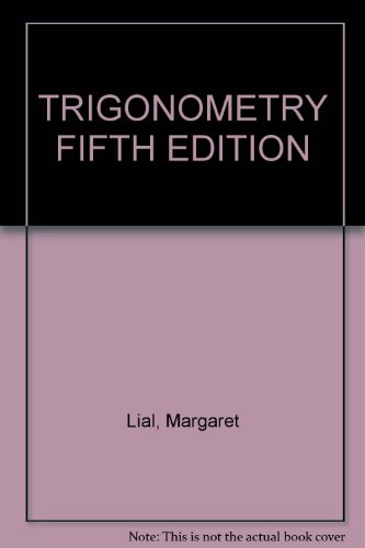 TRIGONOMETRY FIFTH EDITION