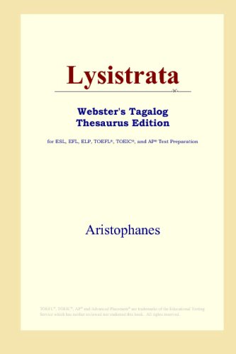 Lysistrata (Webster's Tagalog Thesaurus Edition)