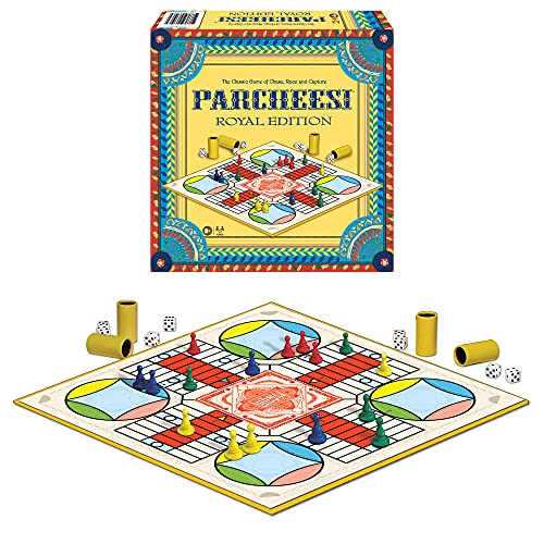 Book Cover Winning Moves Games Parcheesi Royal Edition for age 8 and Up , Multicolor (6106)