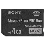 Sony 4 GB Memory Stick ProDuo MSMT4G/TQ1 (Black)