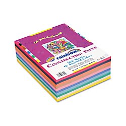 Book Cover Pacon Art Street Lightweight Construction Paper, 10 Assorted Colors, 9