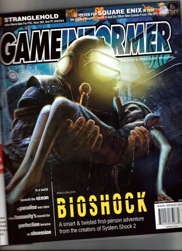 Game Informer Magazine-March 2006 Bioshock cover (Volume XVI Number 3 Issue 155)