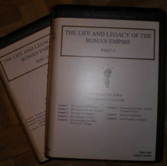 The Life and Legacy of the Roman Empire (Part I and II on Four VHS) (The SuperStar Teachers Series)