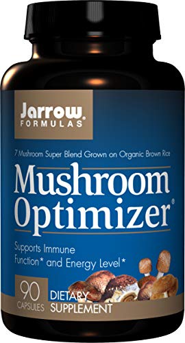 Jarrow Formulas Mushroom Optimizer, Supports Immune Function* and Energy Level*, 90 Capsules