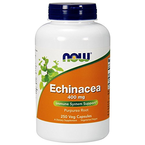 Book Cover NOW Supplements, Echinacea (Purpurea Root) 400 mg, Immune System Support*, 250 Veg Capsules