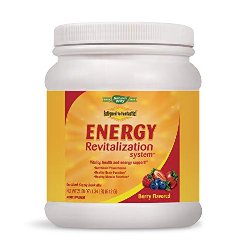 Book Cover Enzymatic Therapy Fatigued to Fantastic! Energy Revitalization System Berry Splash Flavored