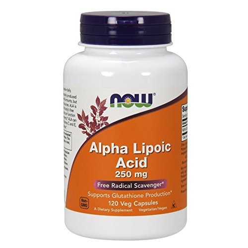 Book Cover NOW® Alpha Lipoic Acid, 250 mg, 120 Veg Capsules