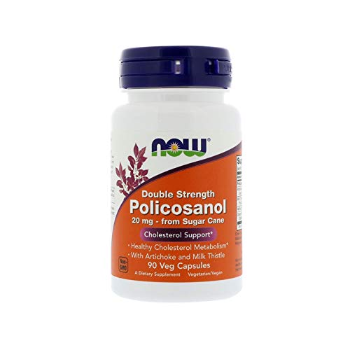 Book Cover NOW® Policosanol, 20 mg, 90 Veg Caps
