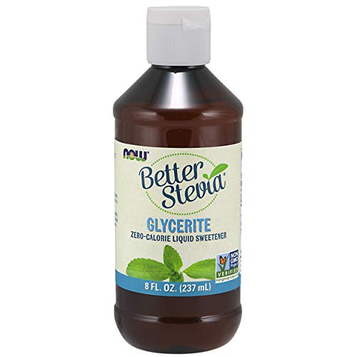 Book Cover Now Foods Stevia Glycerite, 8 Fl Ounces (Packaging May Vary)