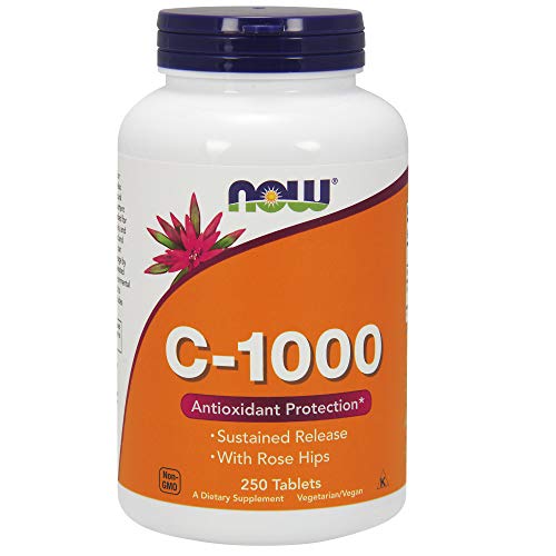 Book Cover NOW Supplements, Vitamin C-1000 Sustained Release, 250 Tablets