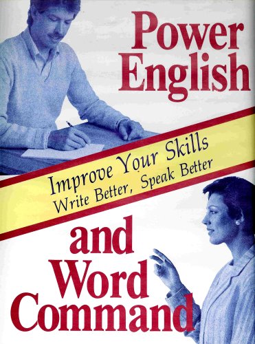 Power English and Word Command - Improve Your Skills to Write Better and Speak Better [4 Audio Cassettes/3 Booklets]