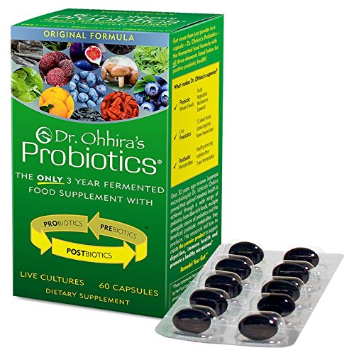 Book Cover Dr. Ohhira's, Probiotics 12 Plus Original Formula, 60 Capsules