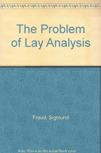 The Problem of Lay Analysis