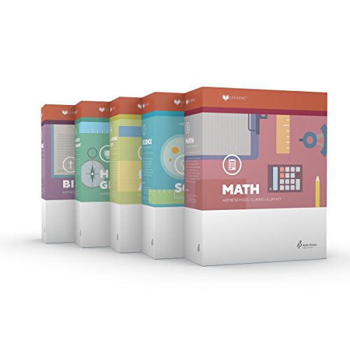 AOP LIFEPAC 4th Grade 5-Subject Complete Boxed Set (Paperback) (4th Grade)