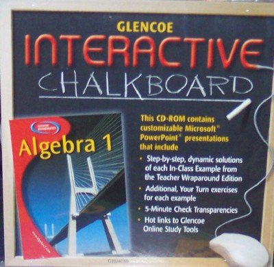 Interactive Chalkboard, Algebra 1