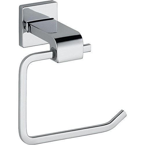 DELTA Ara Single Post Toilet Paper Holder, Polished Chrome, Bathroom Accessories, 77550 3.5 x 6.25 x 3.5 Inches
