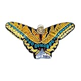 Old World Christmas Swallowtail Butterfly Glass Blown Ornament