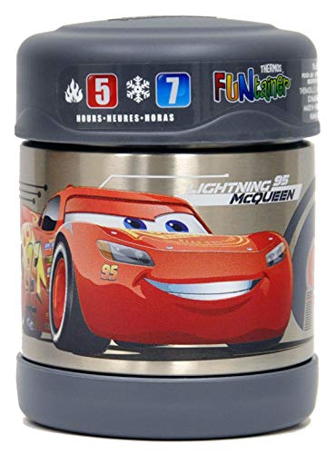 Book Cover Thermos Funtainer 10 Ounce Food Jar, Disney Cars