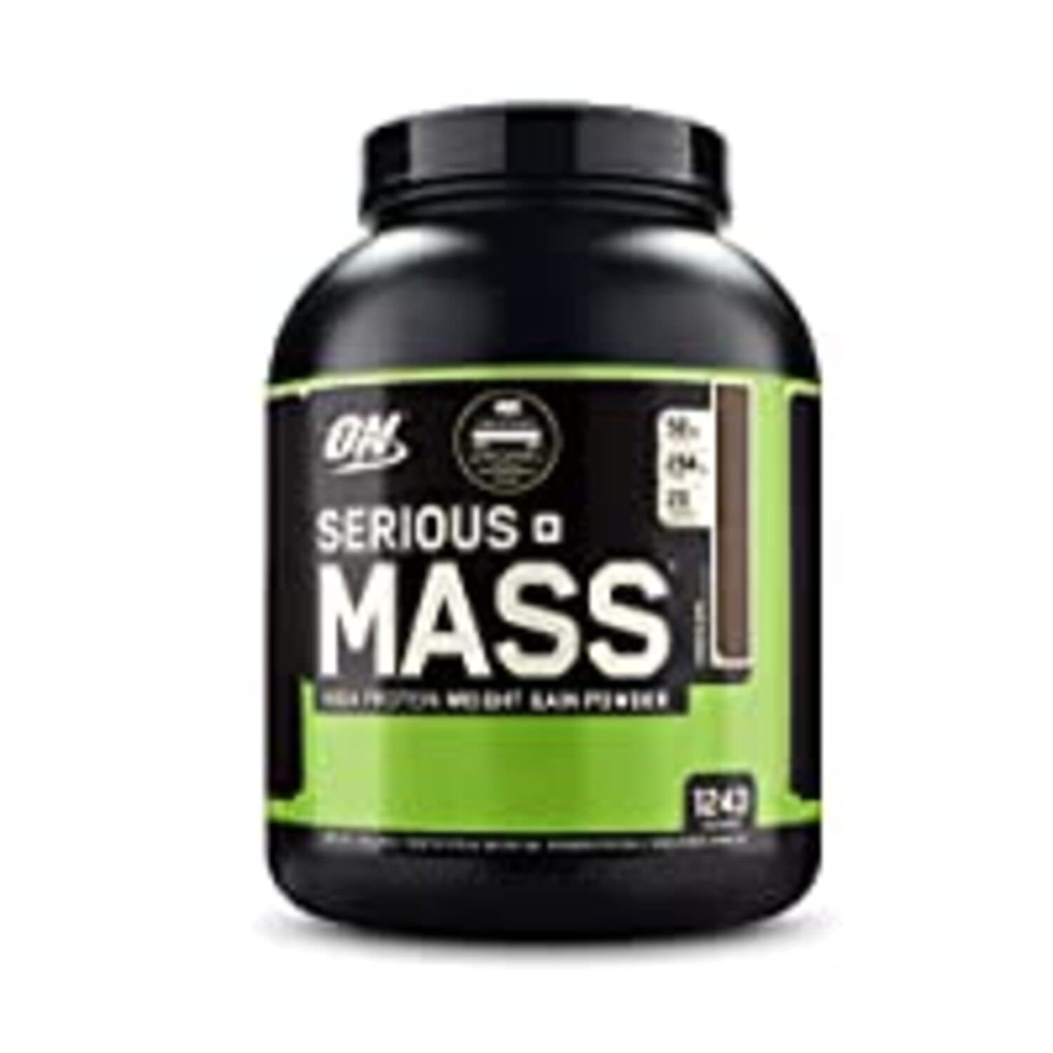 Book Cover OPTIMUM NUTRITION Serious Mass Weight Gainer Protein Powder, Chocolate, 2.72 kg