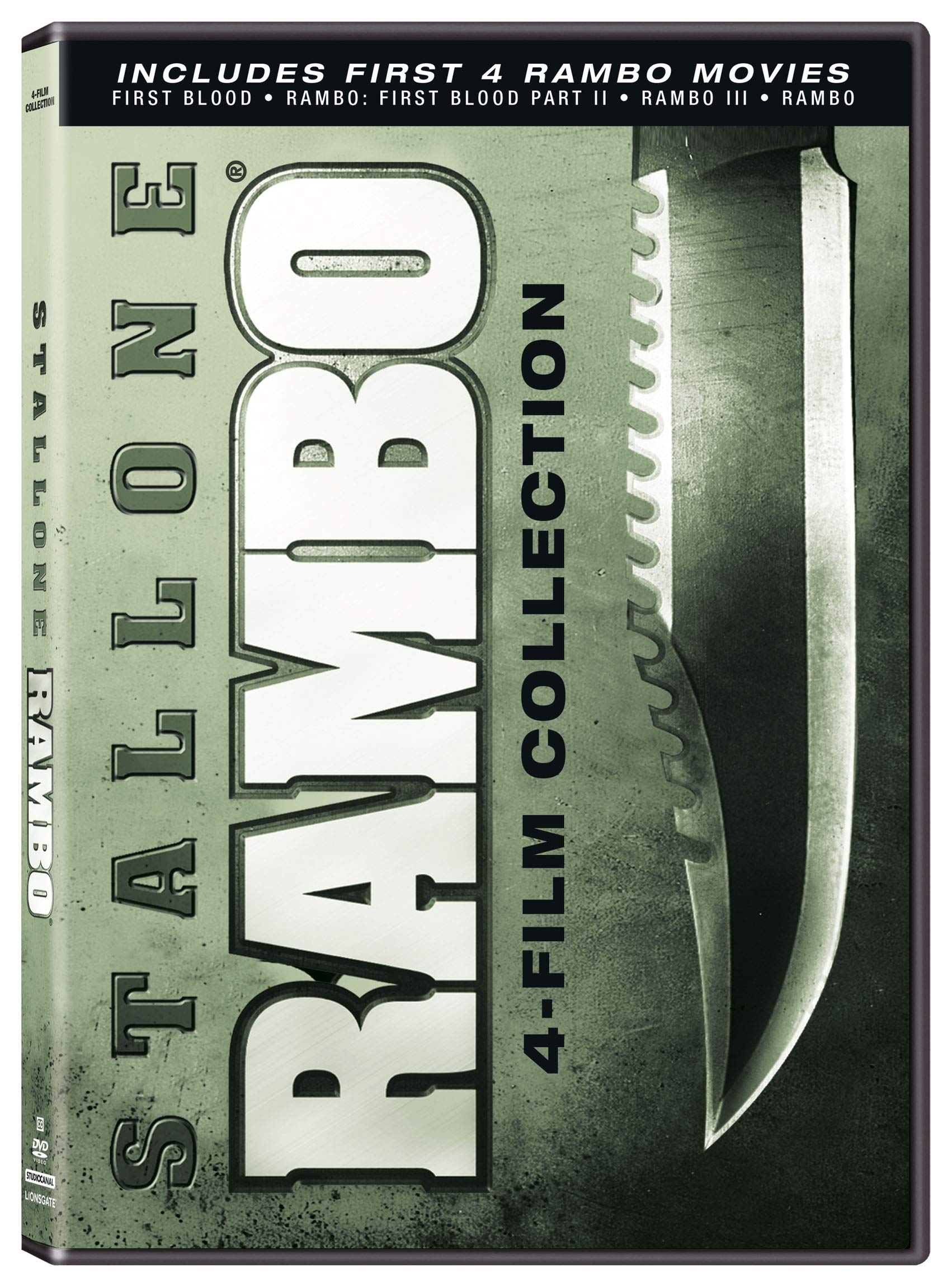 Book Cover Rambo - The Complete Collector's Set (First Blood - Ultimate Edition / Rambo - First Blood Part II - Ultimate Edition / Rambo III - Ultimate Edition / John Rambo - Special Edition)