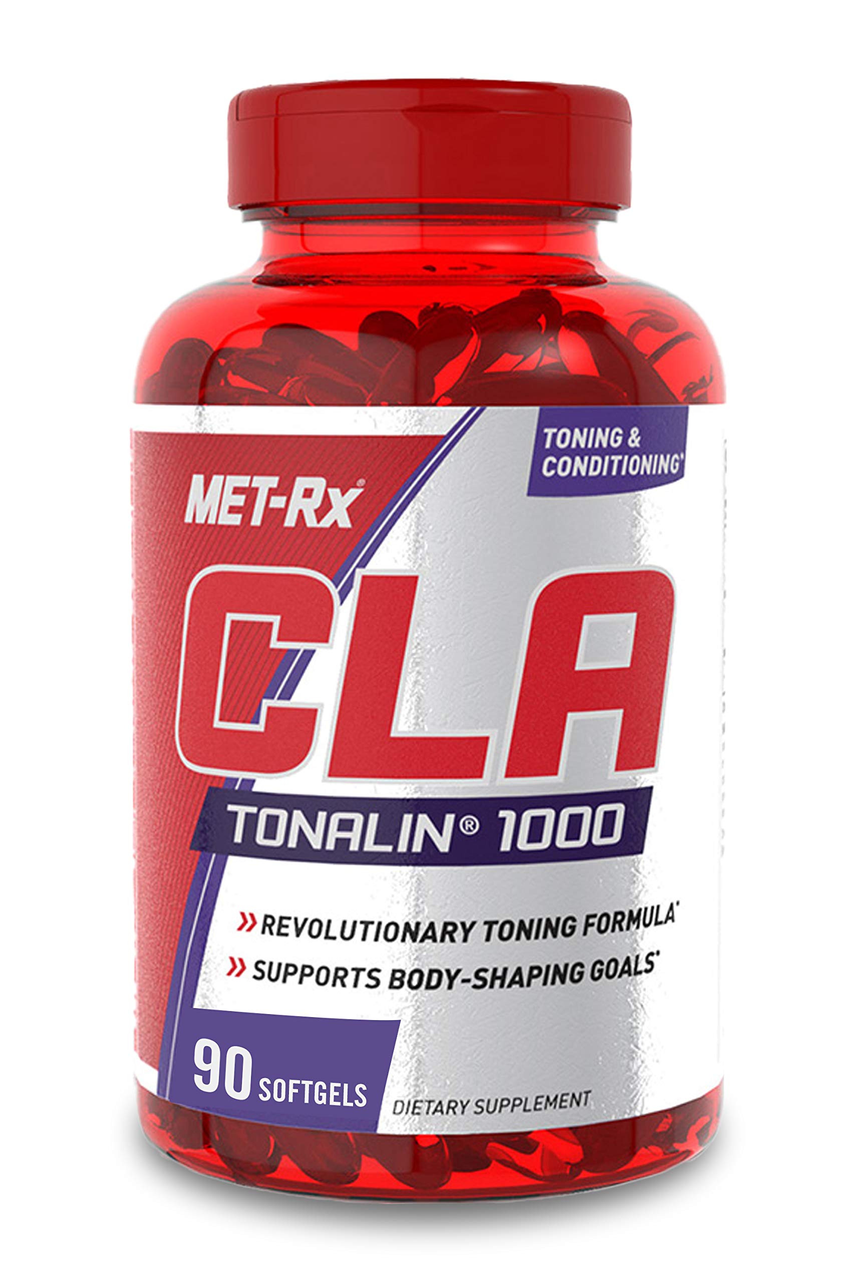 Book Cover MET-Rx CLA Tonalin 1000 Supplement, Supports Weight Loss and Toning, 90 Count